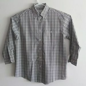 Orvis Sz L Checked Men's Long Sleeve Shirt